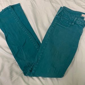 Teal Jeans